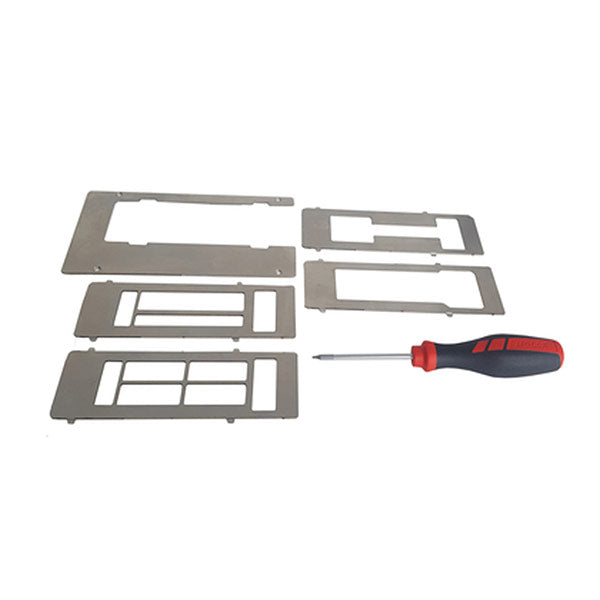 Stainless Steel Application Templates for jetStamp 1025