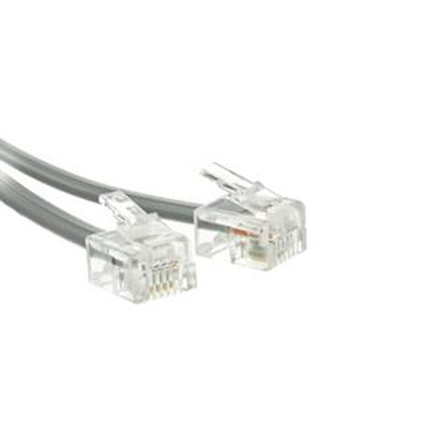 Gray Telephone Data Cable
