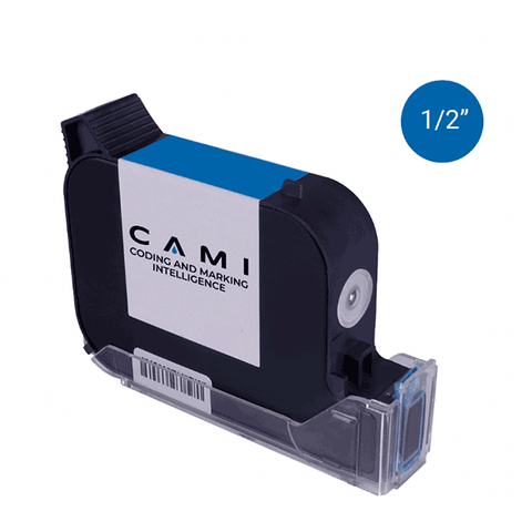 CAMI-Jet TIJ 1/2" (12.7mm) Cartridge Super Black Solvent Fast Dry 709